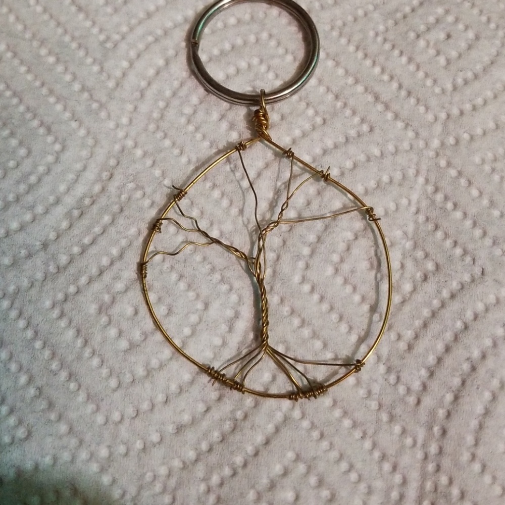 Tree of life keychain